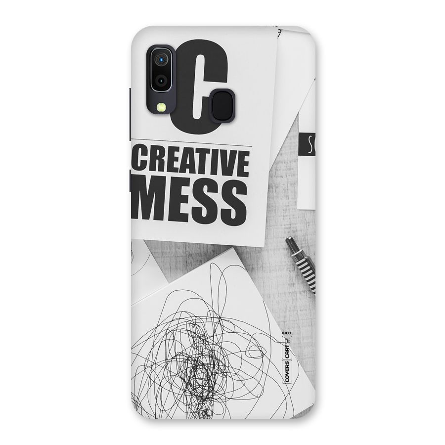 Creative Mess Back Case for Galaxy A30