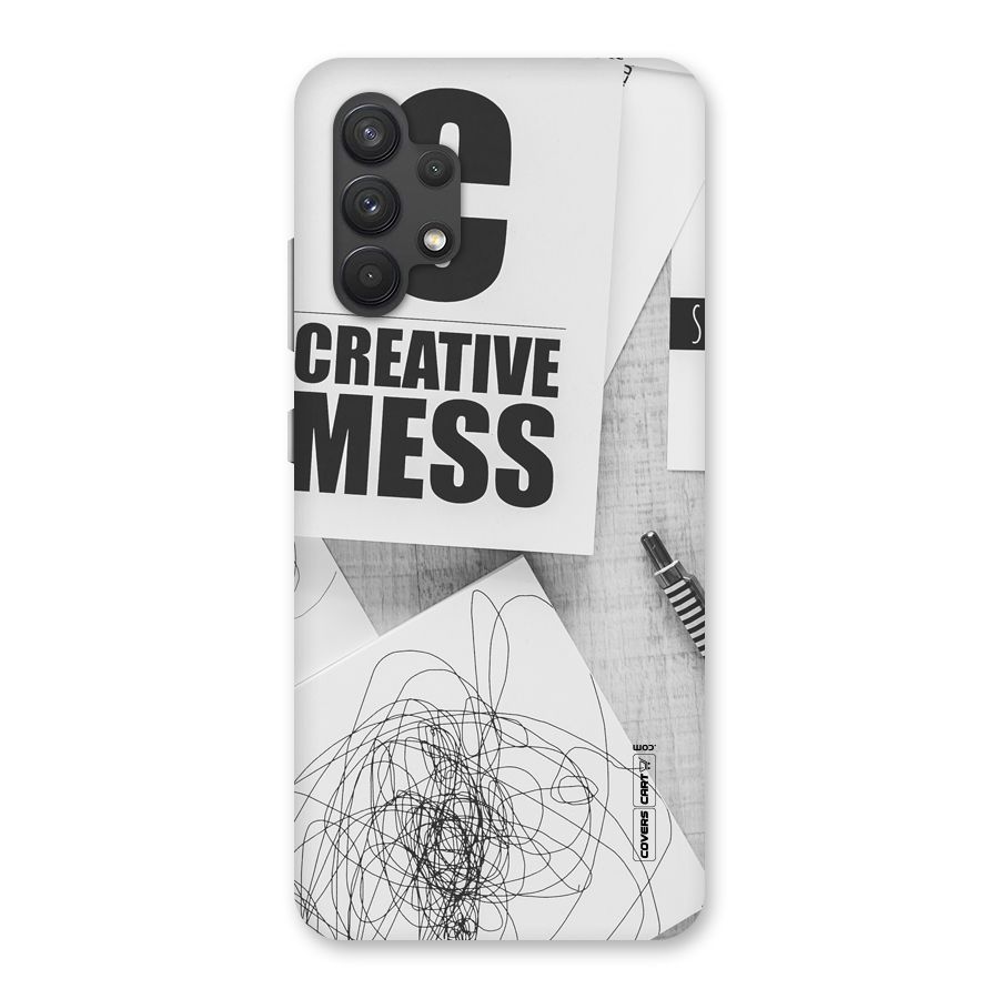 Creative Mess Back Case for Galaxy A32