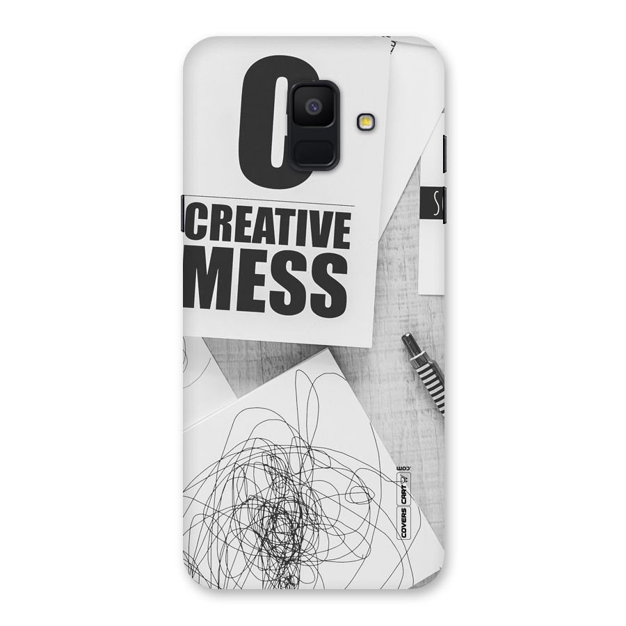 Creative Mess Back Case for Galaxy A6 (2018)