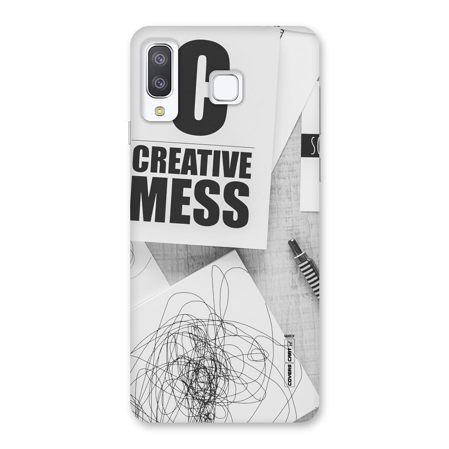 Creative Mess Back Case for Galaxy A8 Star