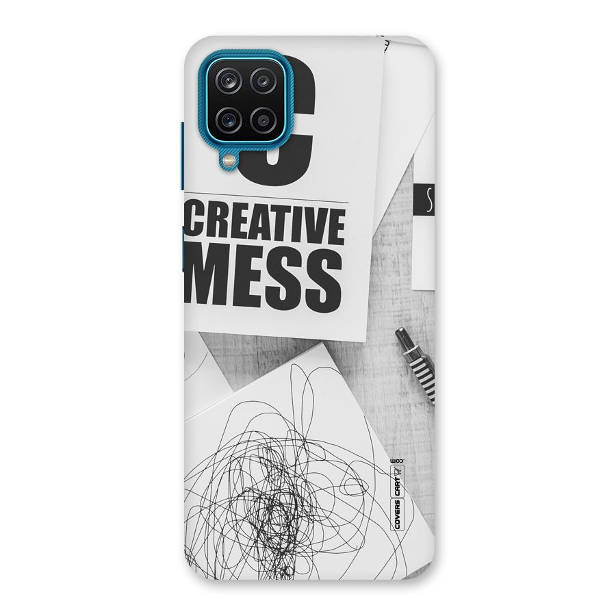 Creative Mess Back Case for Galaxy F12