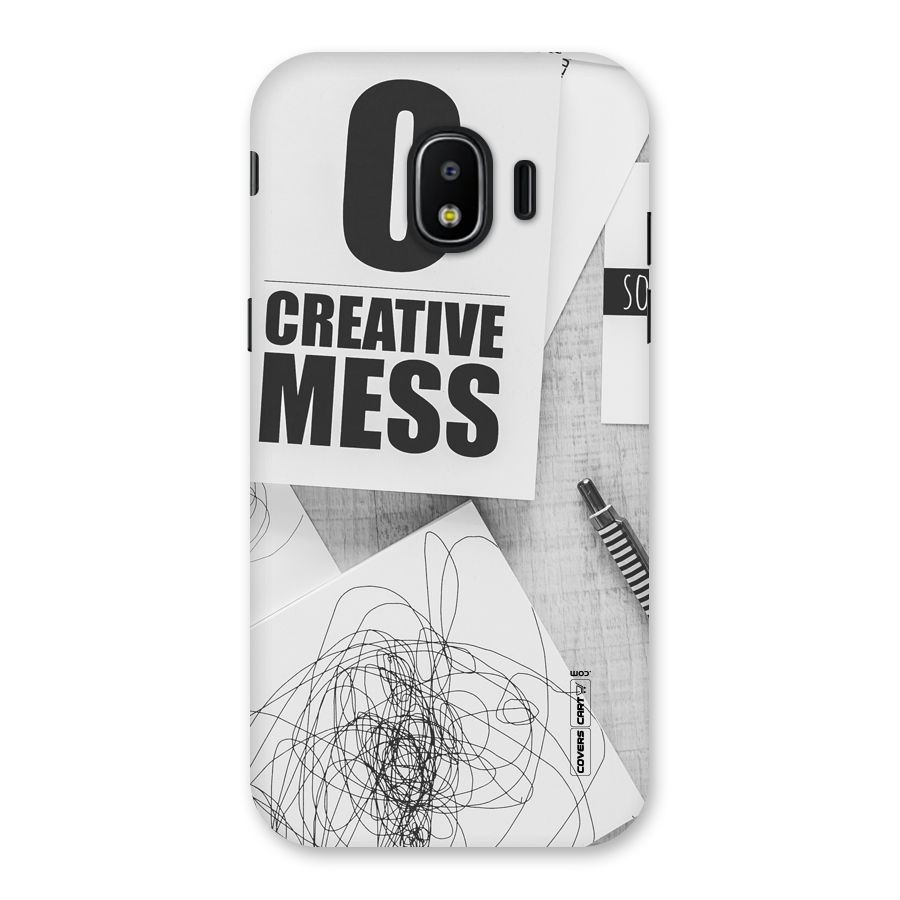 Creative Mess Back Case for Galaxy J2 Pro 2018