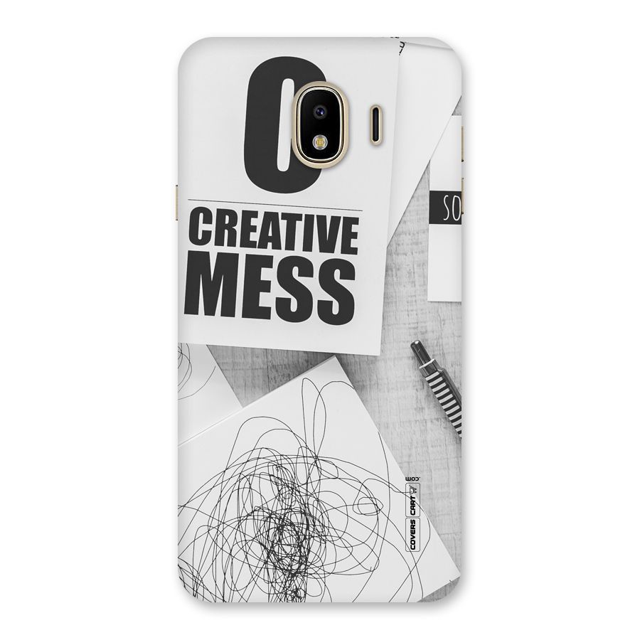Creative Mess Back Case for Galaxy J4