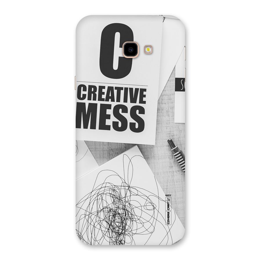 Creative Mess Back Case for Galaxy J4 Plus
