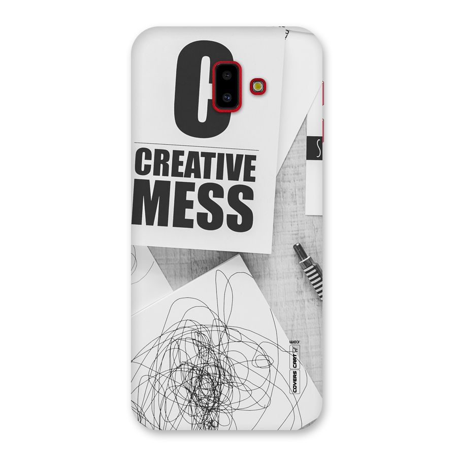 Creative Mess Back Case for Galaxy J6 Plus