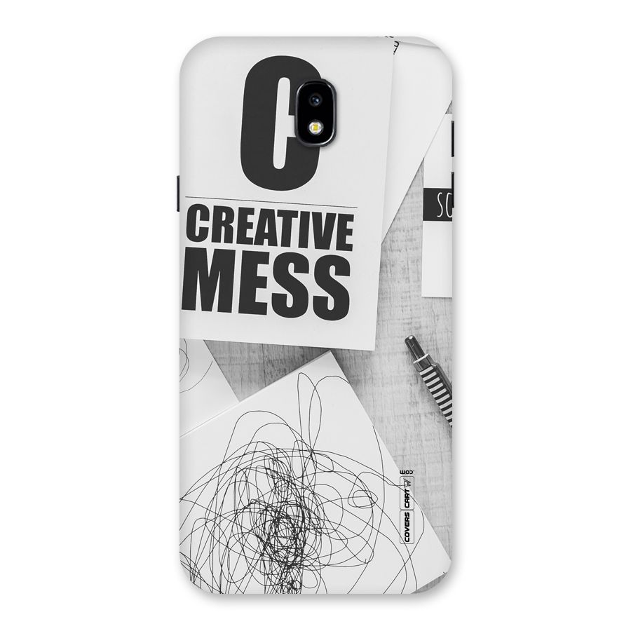 Creative Mess Back Case for Galaxy J7 Pro