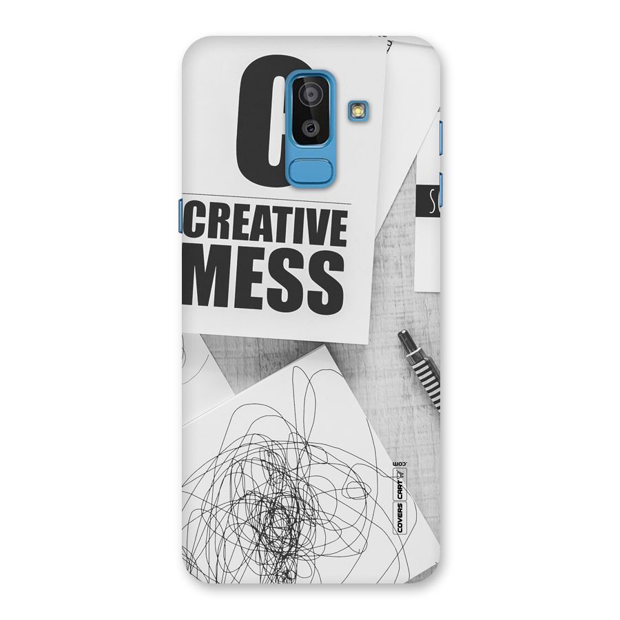 Creative Mess Back Case for Galaxy J8
