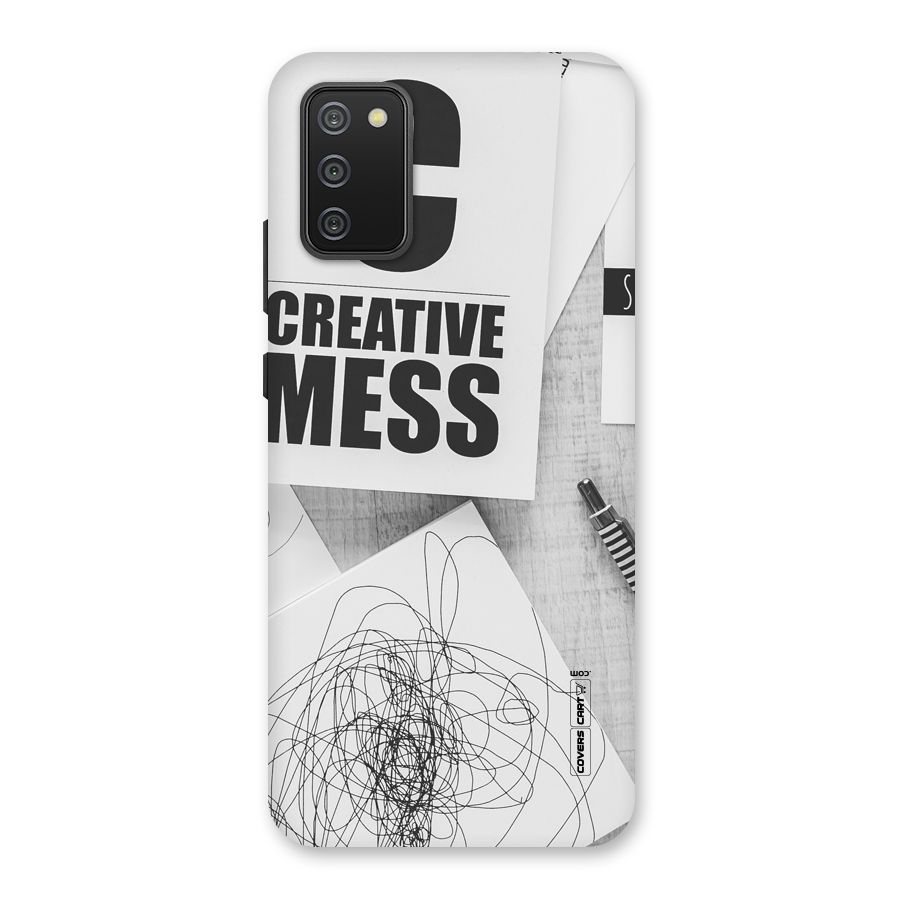 Creative Mess Back Case for Galaxy M02s