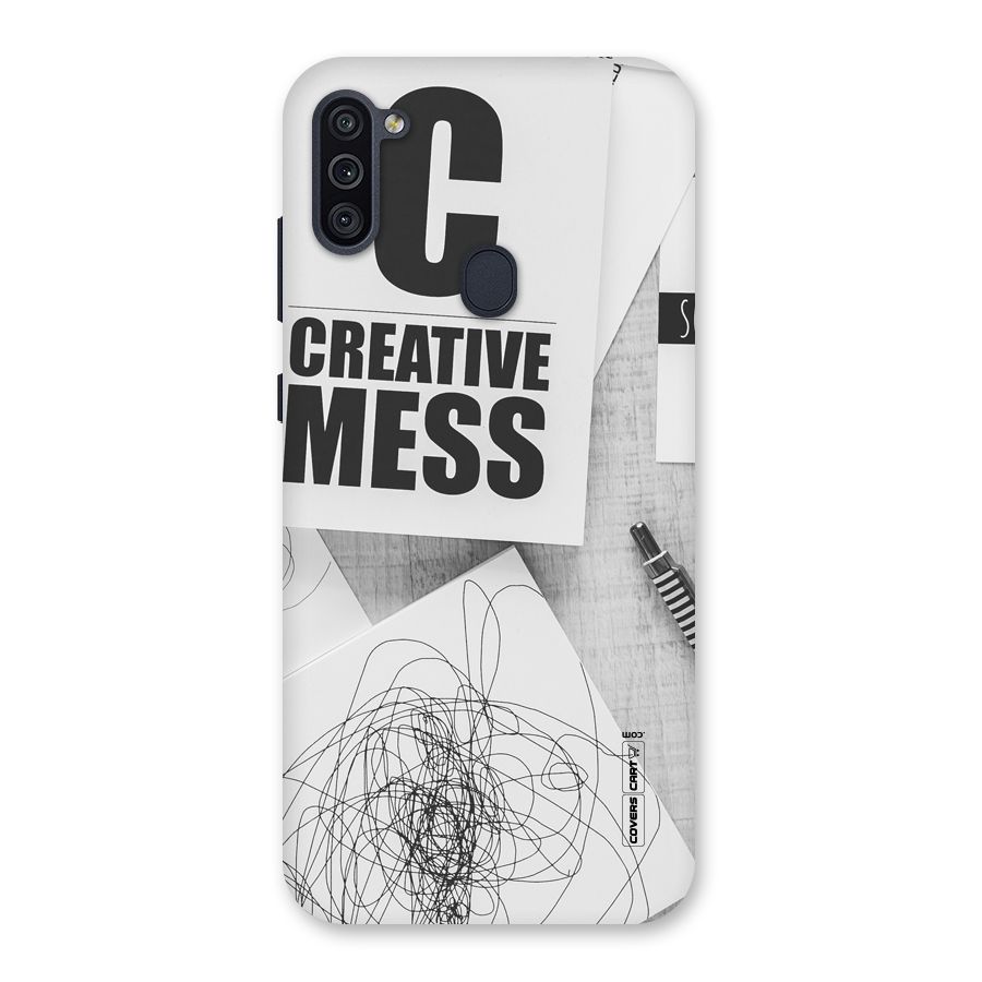Creative Mess Back Case for Galaxy M11