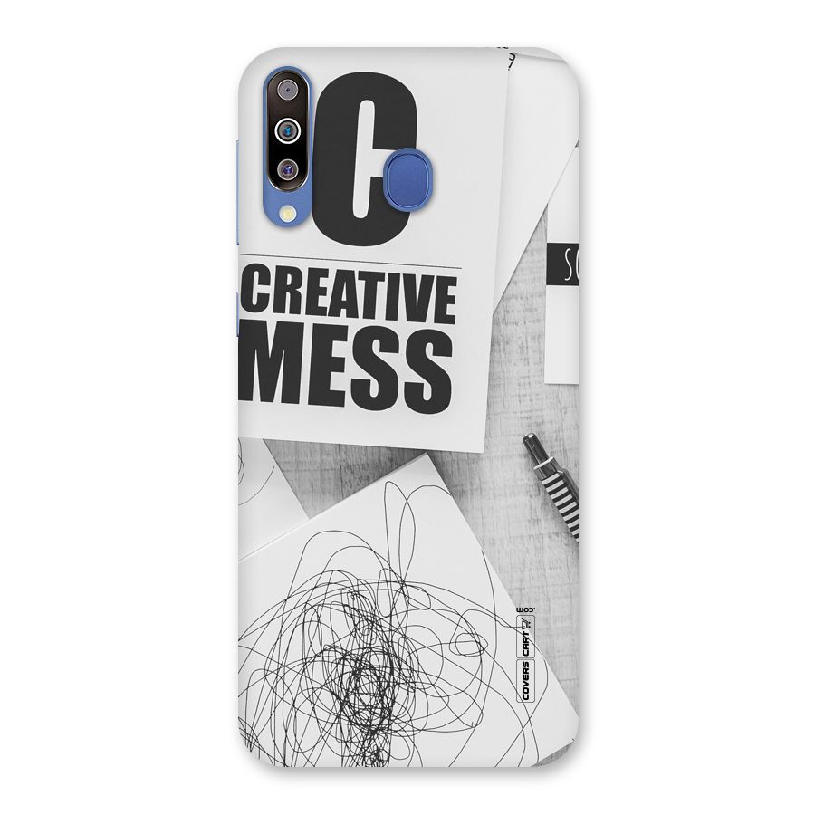 Creative Mess Back Case for Galaxy M30