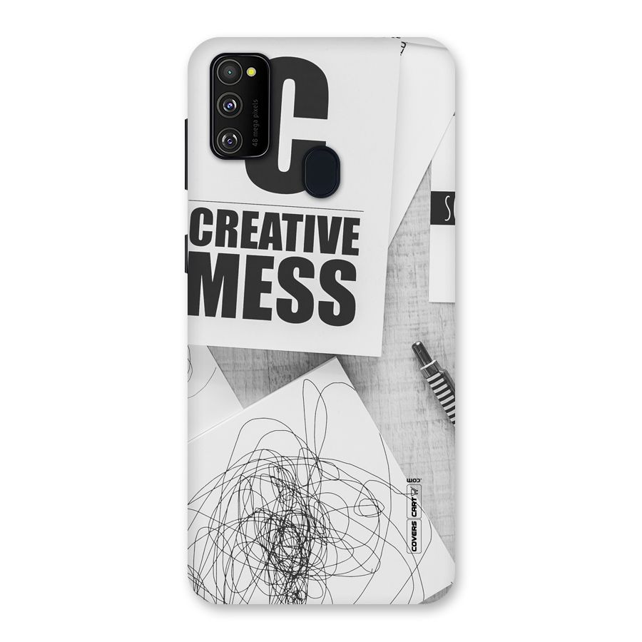 Creative Mess Back Case for Galaxy M30s