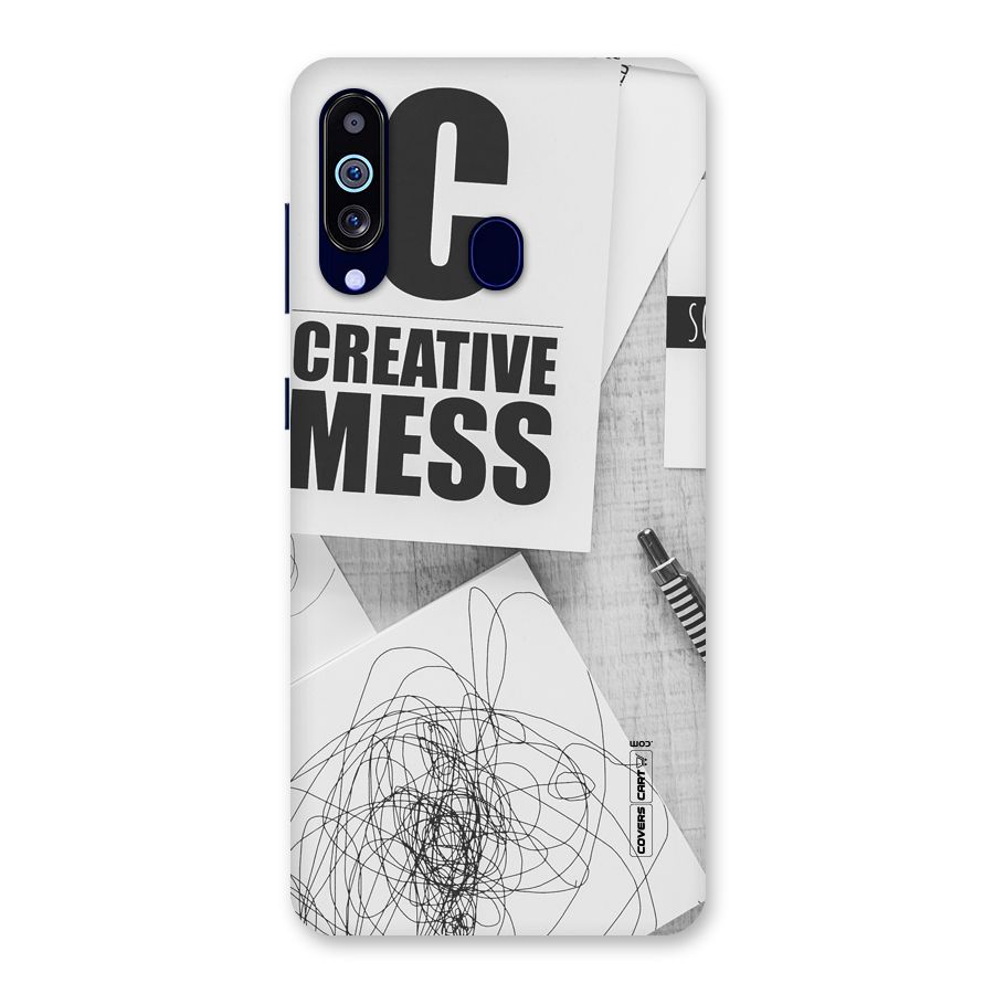 Creative Mess Back Case for Galaxy M40