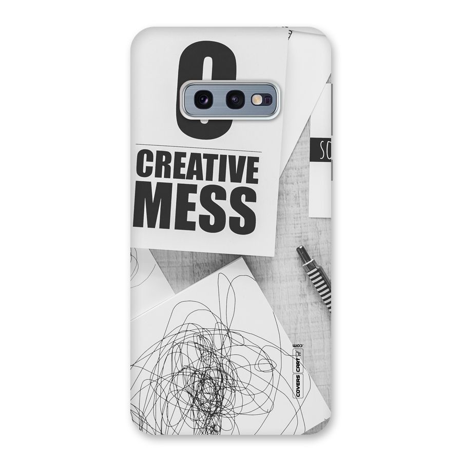 Creative Mess Back Case for Galaxy S10e