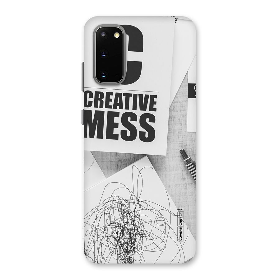 Creative Mess Back Case for Galaxy S20