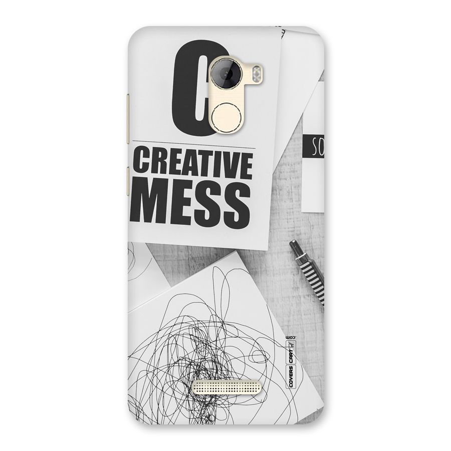 Creative Mess Back Case for Gionee A1 LIte