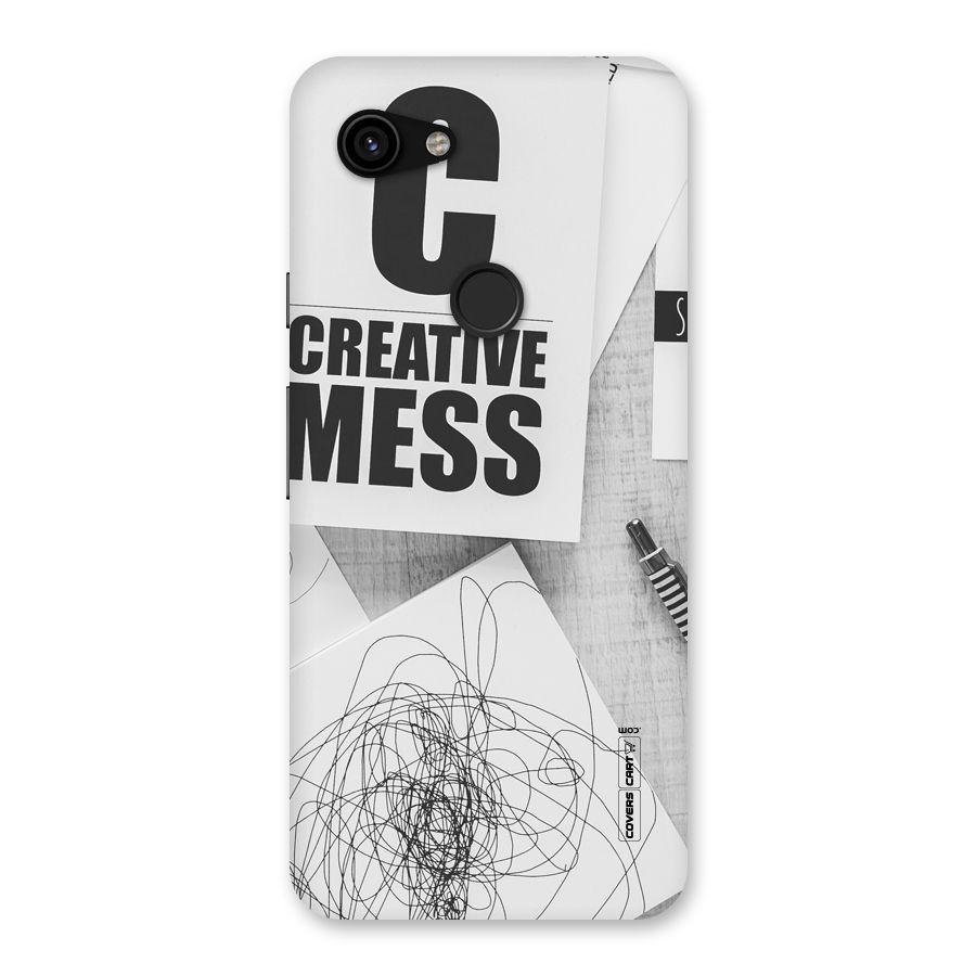Creative Mess Back Case for Google Pixel 3a