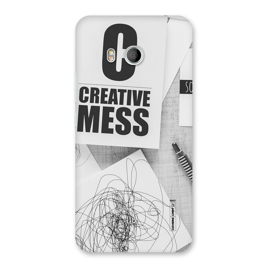 Creative Mess Back Case for HTC U11