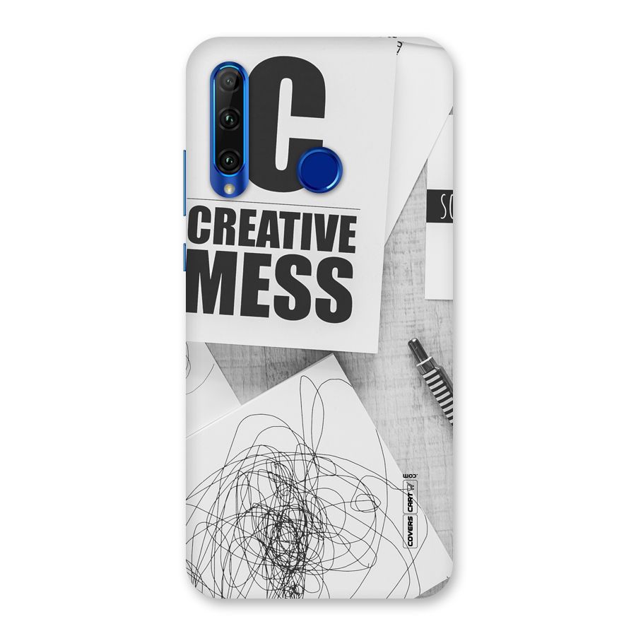 Creative Mess Back Case for Honor 20i