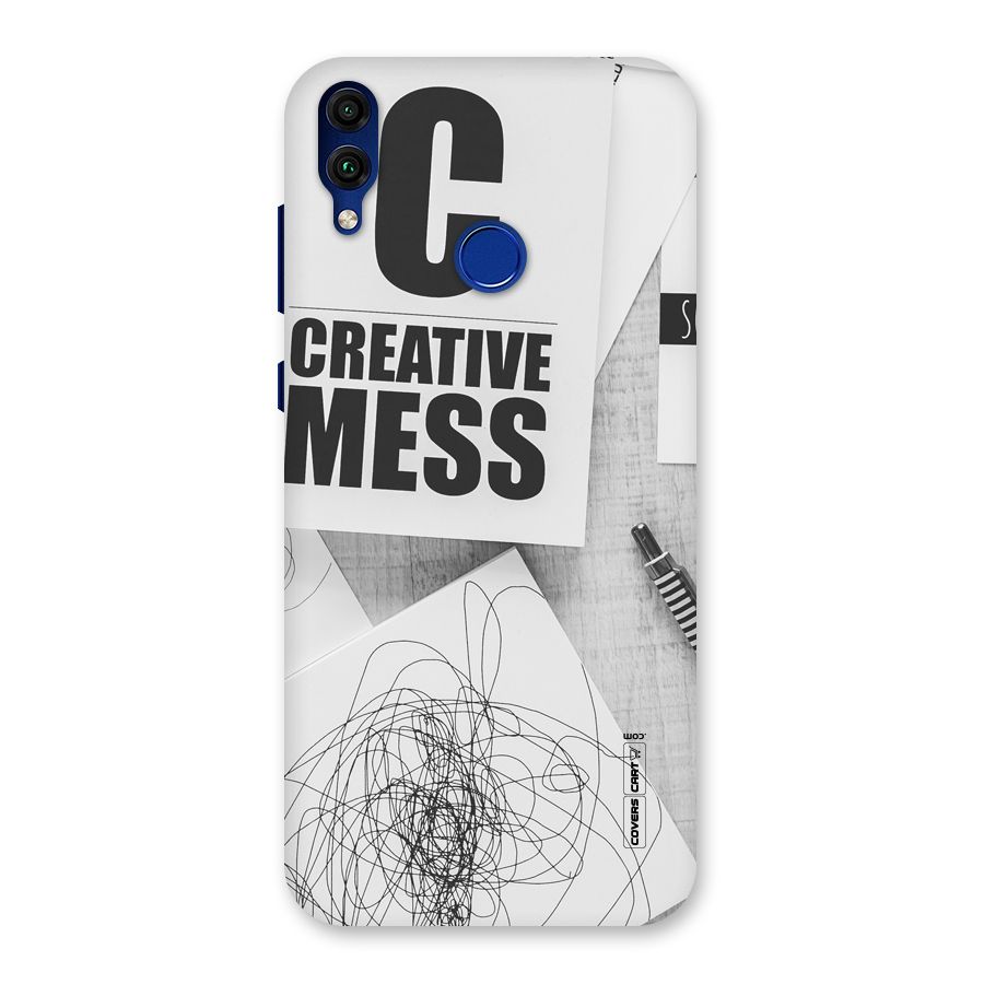 Creative Mess Back Case for Honor 8C