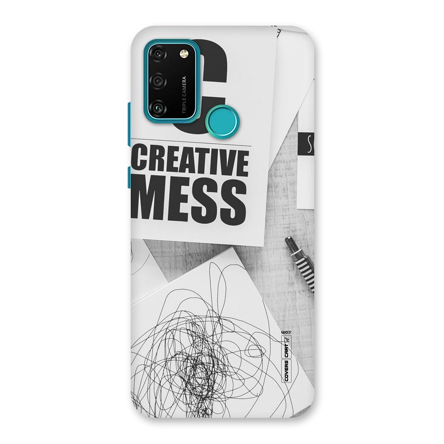 Creative Mess Back Case for Honor 9A