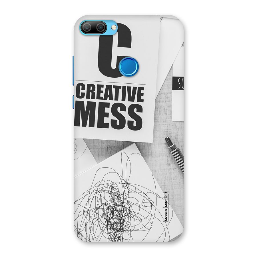 Creative Mess Back Case for Honor 9N