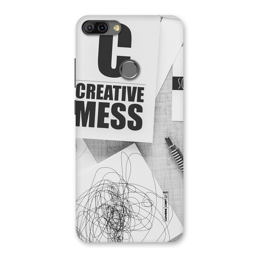 Creative Mess Back Case for Infinix Hot 6 Pro