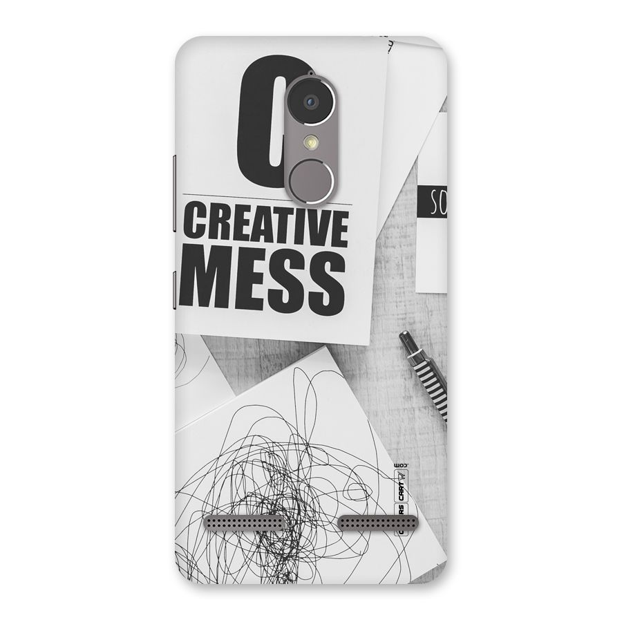 Creative Mess Back Case for Lenovo K6 Power