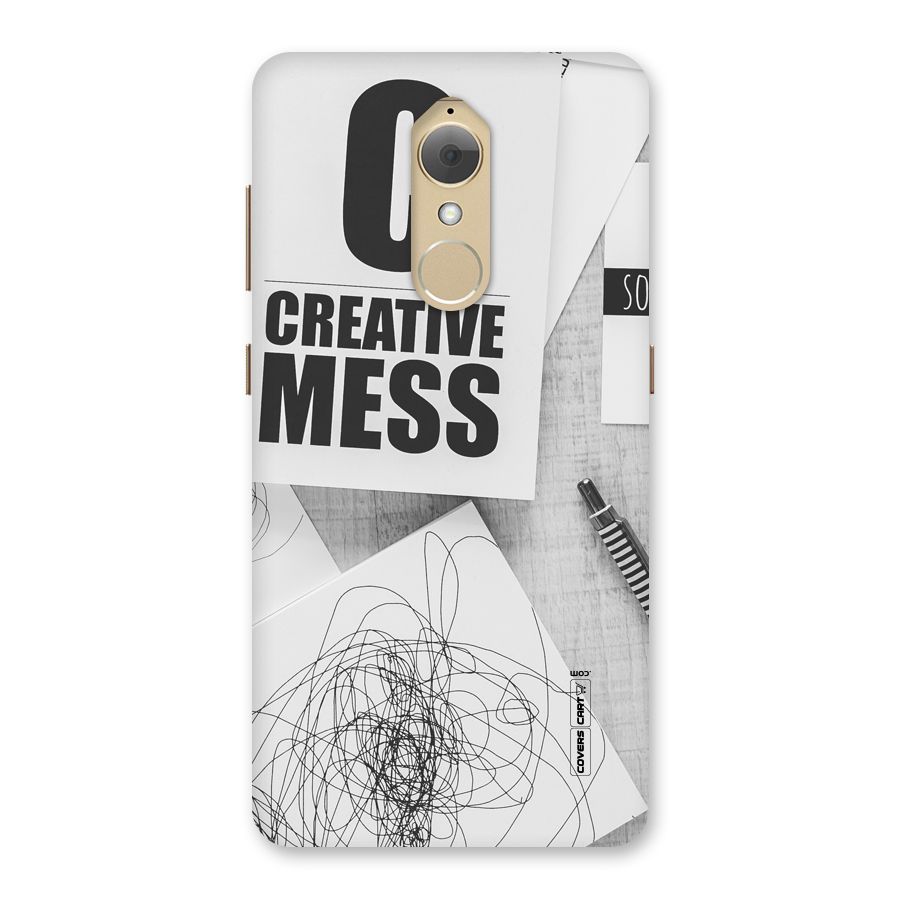 Creative Mess Back Case for Lenovo K8