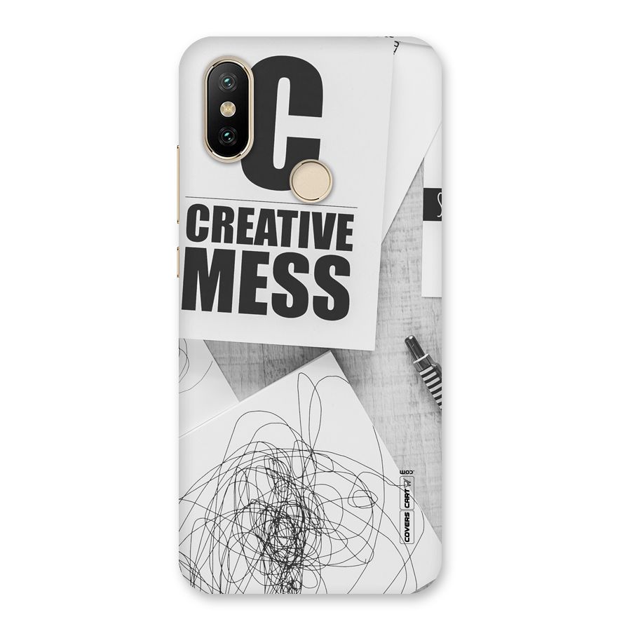 Creative Mess Back Case for Mi A2