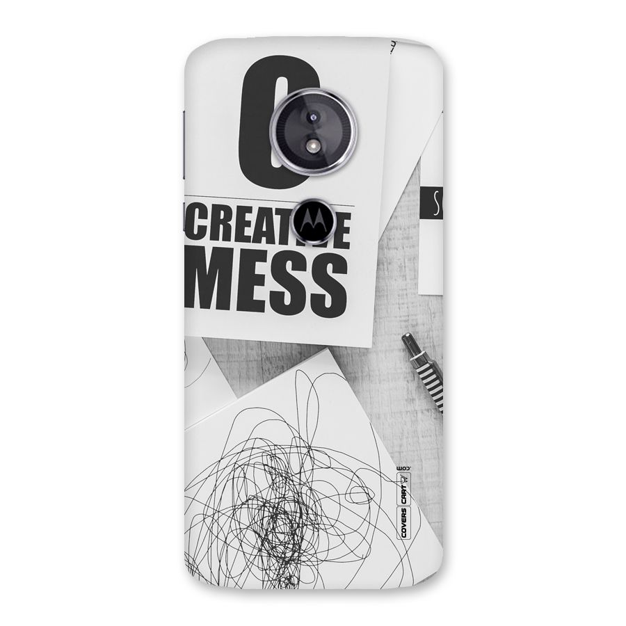 Creative Mess Back Case for Moto E5
