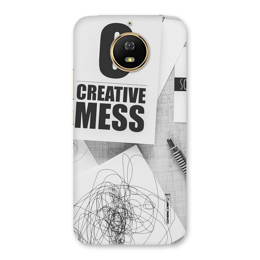 Creative Mess Back Case for Moto G5s