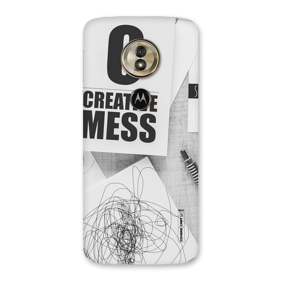 Creative Mess Back Case for Moto G6 Play
