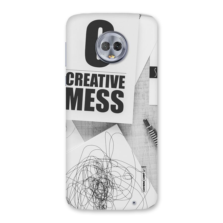 Creative Mess Back Case for Moto G6 Plus