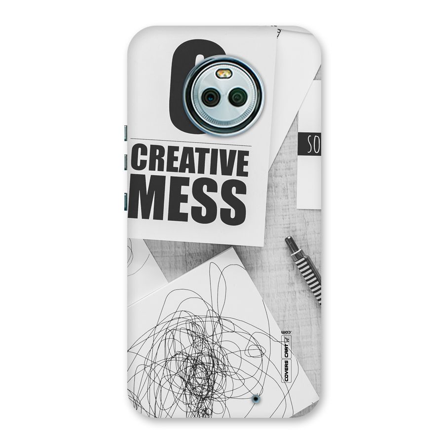 Creative Mess Back Case for Moto X4