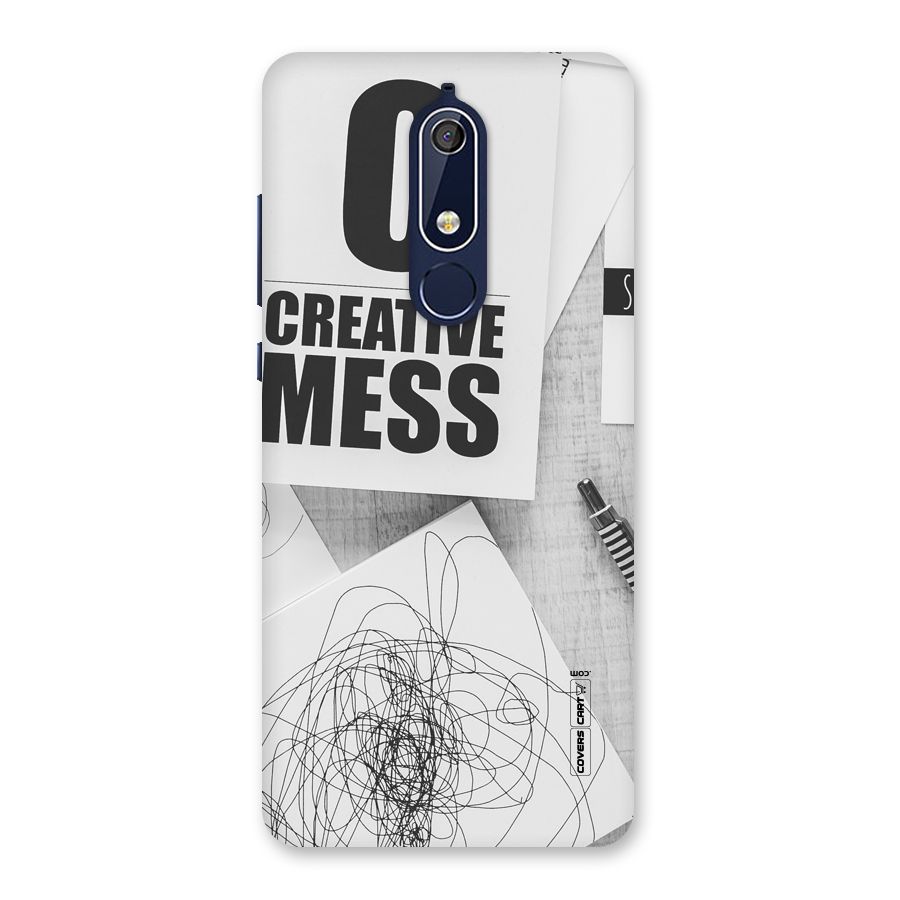 Creative Mess Back Case for Nokia 5.1