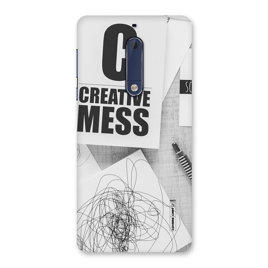 Creative Mess Back Case for Nokia 5