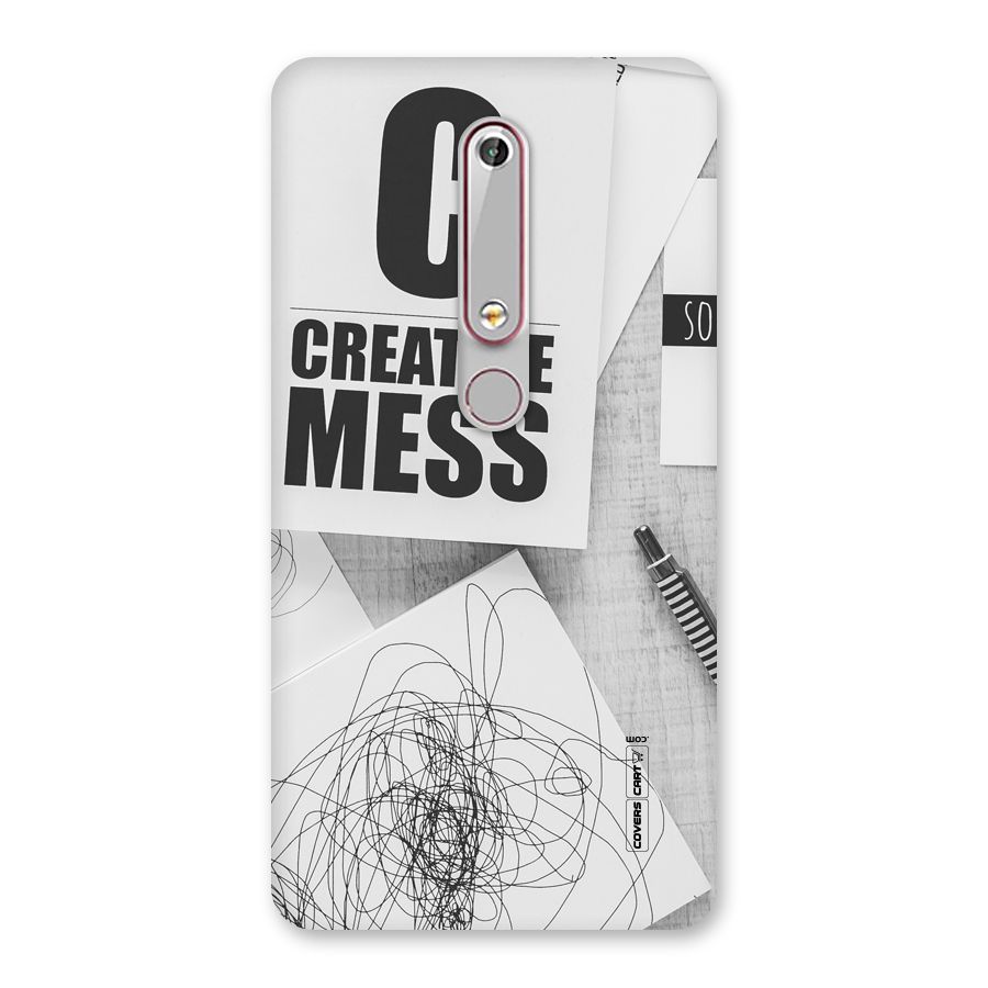 Creative Mess Back Case for Nokia 6.1