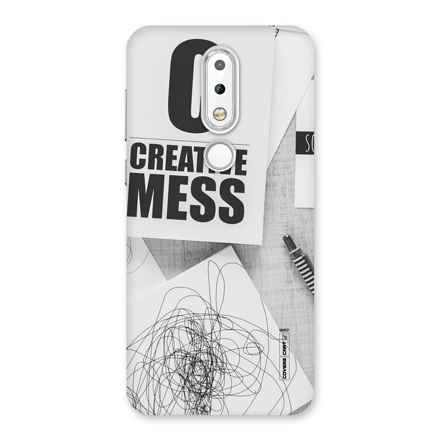 Creative Mess Back Case for Nokia 6.1 Plus