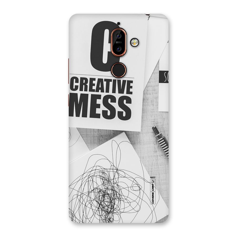 Creative Mess Back Case for Nokia 7 Plus