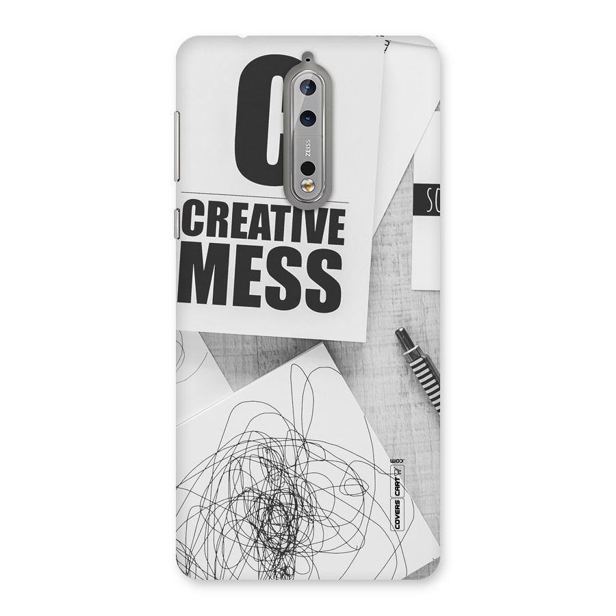 Creative Mess Back Case for Nokia 8