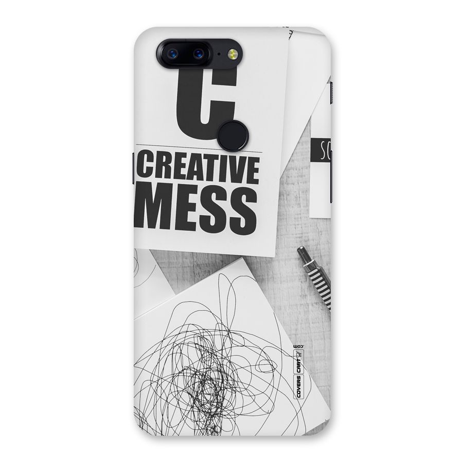 Creative Mess Back Case for OnePlus 5T