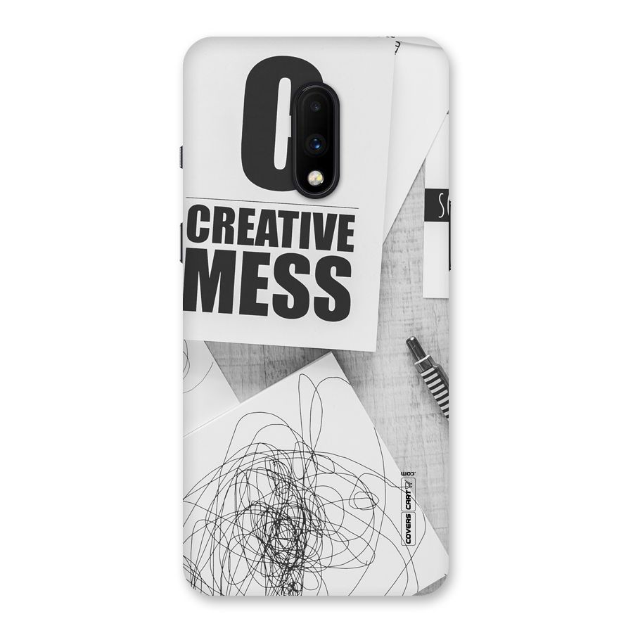 Creative Mess Back Case for OnePlus 7
