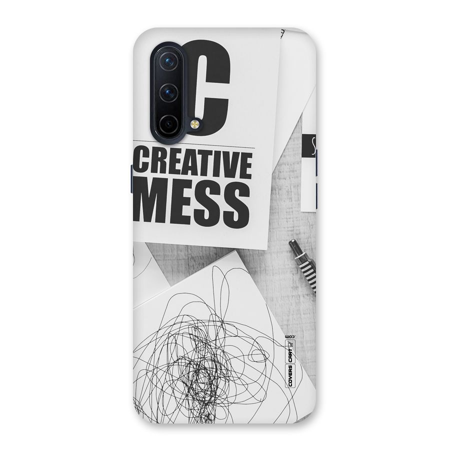 Creative Mess Back Case for OnePlus Nord CE 5G