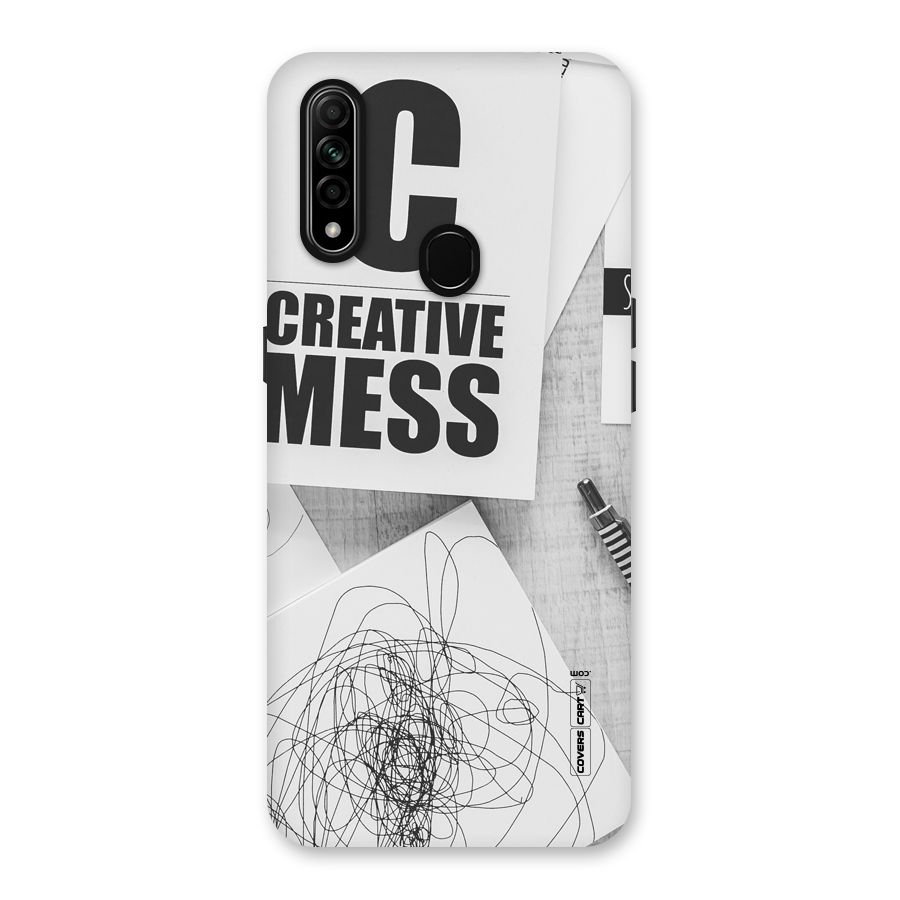 Creative Mess Back Case for Oppo A31