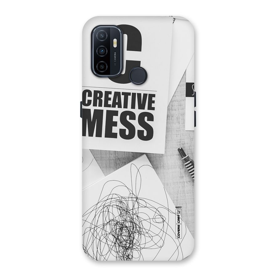 Creative Mess Back Case for Oppo A32