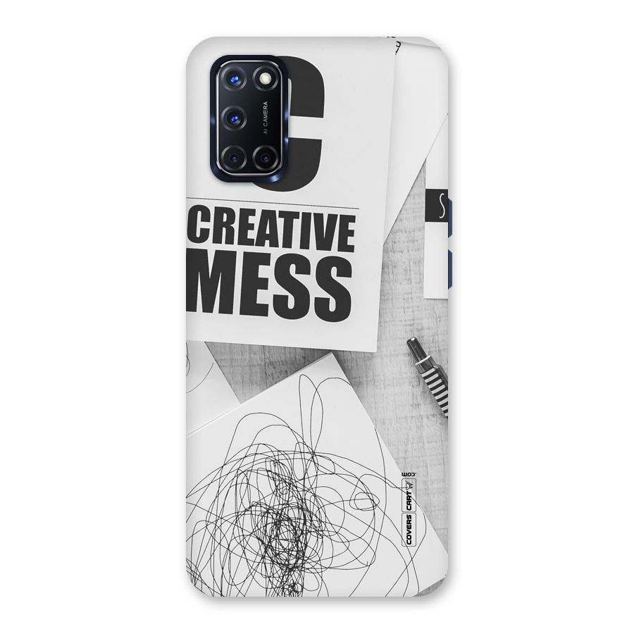 Creative Mess Back Case for Oppo A52
