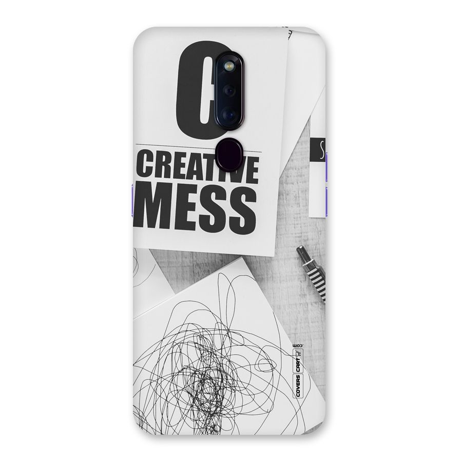 Creative Mess Back Case for Oppo F11 Pro