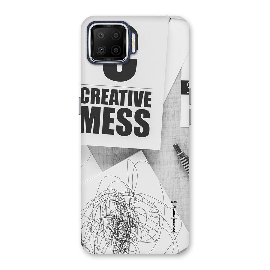 Creative Mess Back Case for Oppo F17