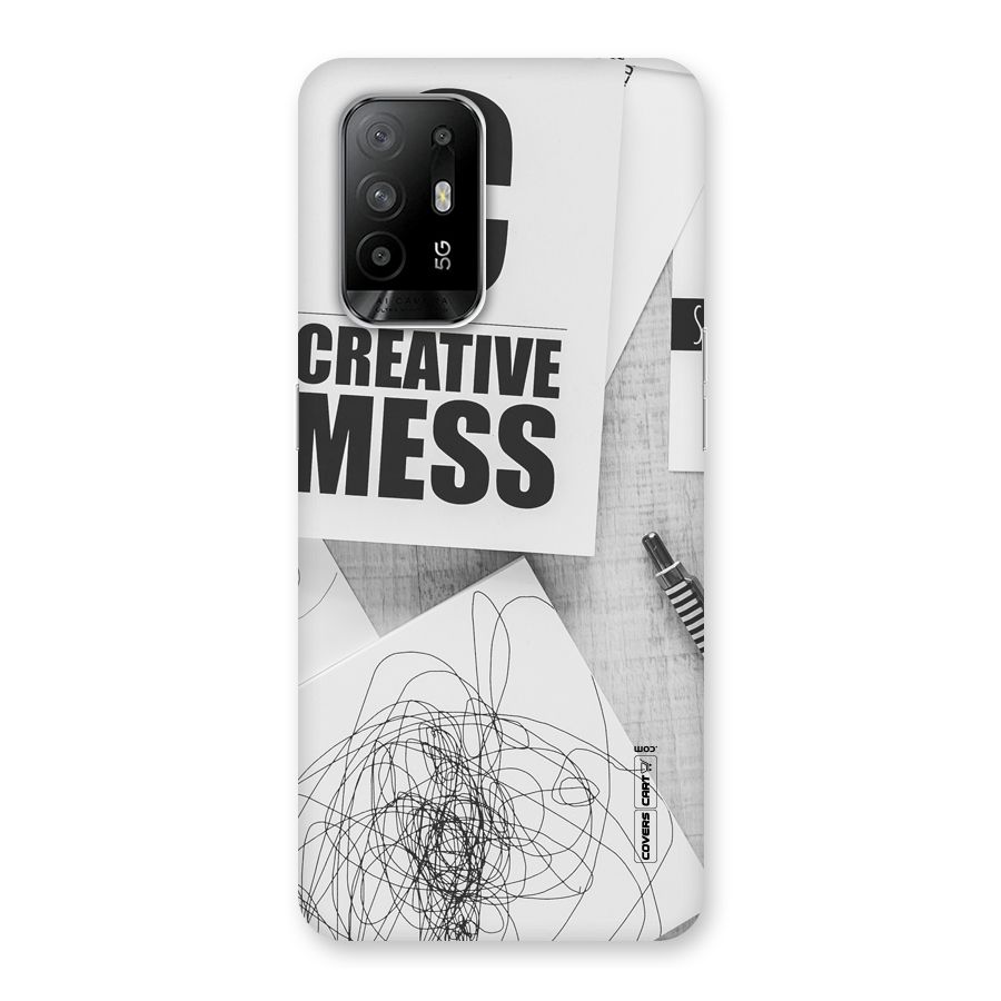 Creative Mess Back Case for Oppo F19 Pro Plus 5G