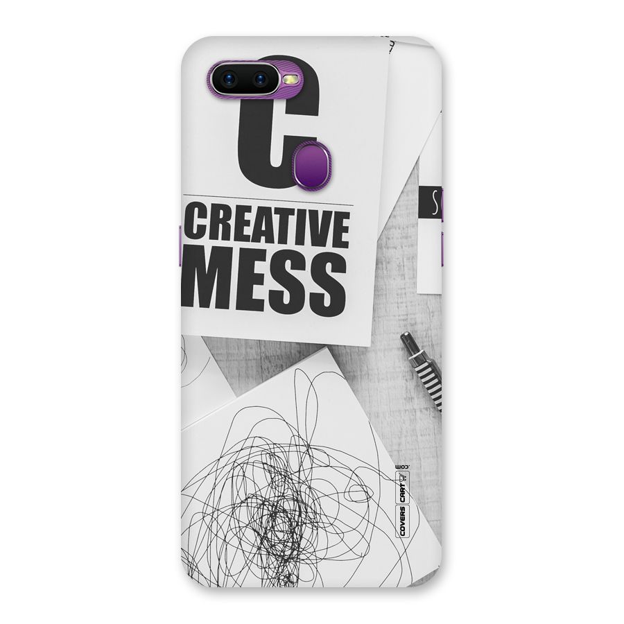 Creative Mess Back Case for Oppo F9